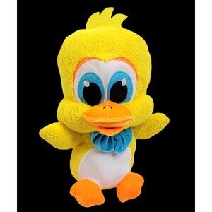 Goffa Yellow Chick Duckling 12" Terry Cloth Plush Stuffed Animal Easter Spring